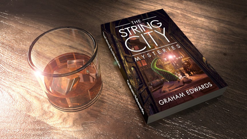 New Cover Design — The String City Mysteries